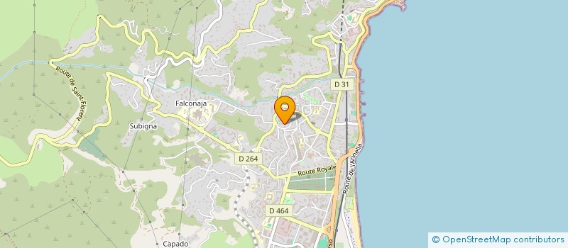 localisation de l'entreprise MONSIEUR BERNARD FERRARI à BASTIA