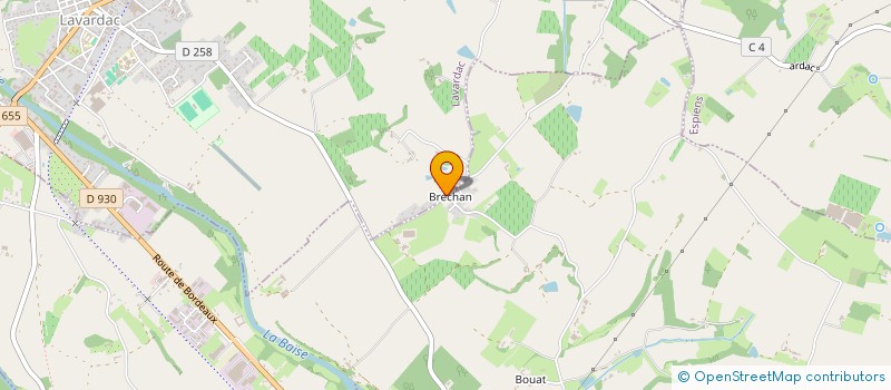 localisation de l'entreprise MONSIEUR BERNARD FIGUES  LAVARDAC