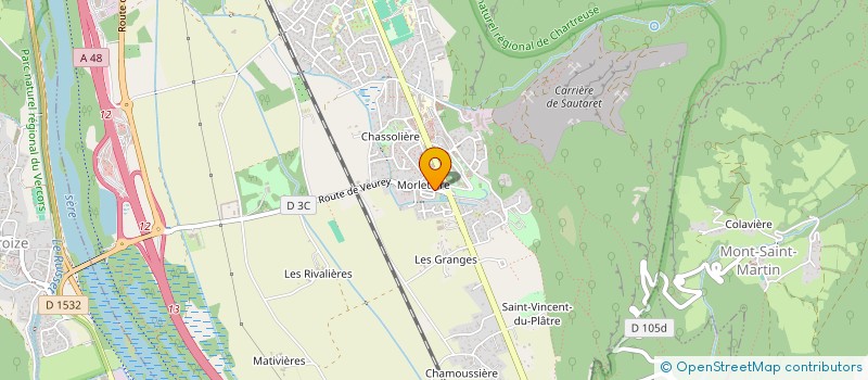 localisation de l'entreprise MONSIEUR BERNARD FIGUET à VOREPPE