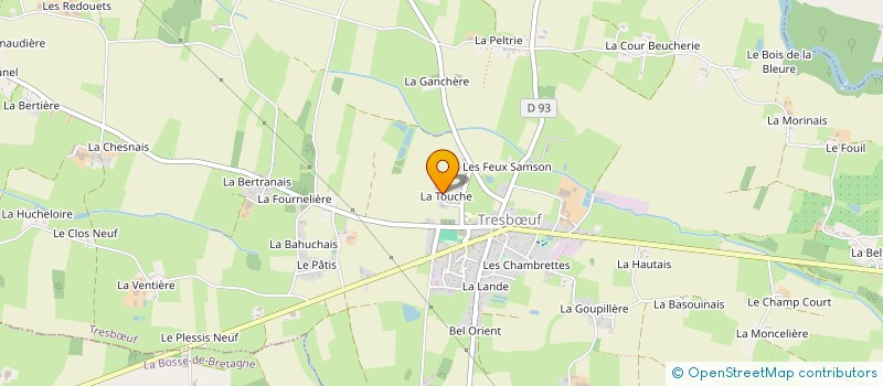 localisation de l'entreprise MONSIEUR BERNARD FILATRE  LALLEU