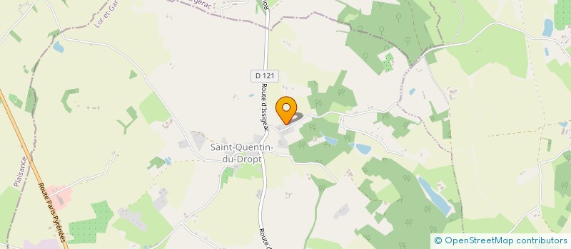 localisation de l'entreprise MONSIEUR BERNARD FILIPOZZI  CAHUZAC