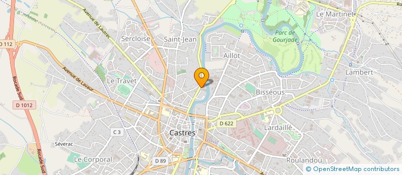 localisation de l'entreprise MONSIEUR BERNARD FILLET à CASTRES