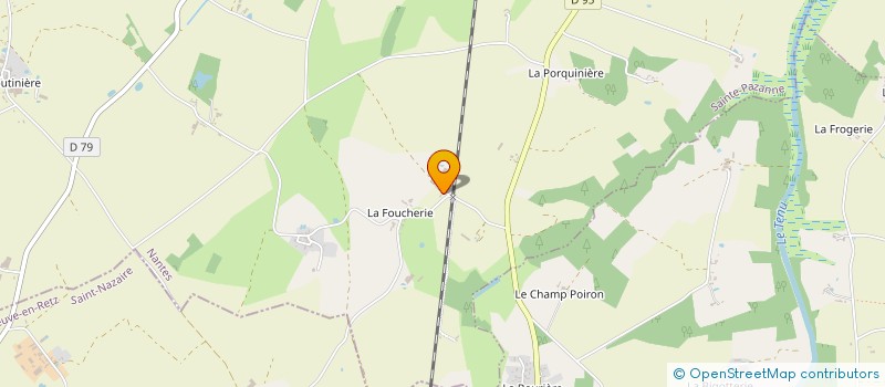 localisation de l'entreprise MONSIEUR BERNARD FLEURY  SAINTE-PAZANNE