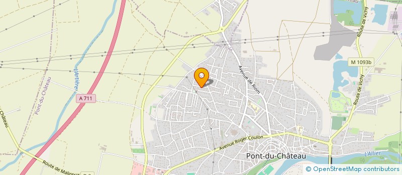 localisation de l'entreprise MONSIEUR BERNARD FONCELAS  PONT-DU-CHATEAU