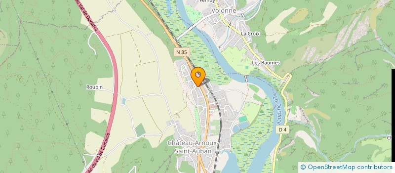 localisation de l'entreprise MONSIEUR BERNARD FONTAINE  CHATEAU-ARNOUX-SAINT-AUBAN