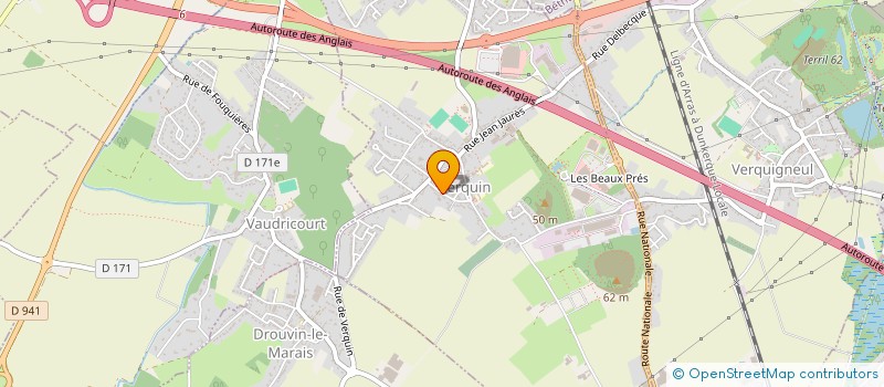 localisation de l'entreprise MONSIEUR BERNARD FONTAINE  VERQUIN