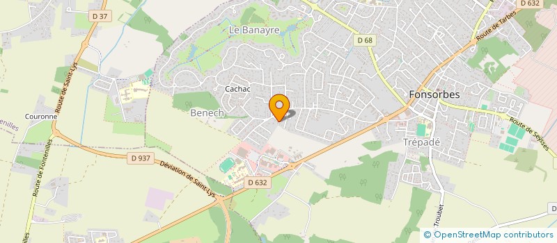 localisation de l'entreprise MONSIEUR BERNARD FONTBUTE à FONSORBES