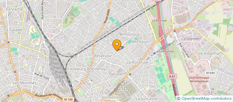 localisation de l'entreprise MONSIEUR BERNARD FONTES à TOULOUSE