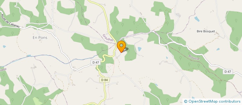 localisation de l'entreprise MONSIEUR BERNARD FONVIEILLE  MISSECLE