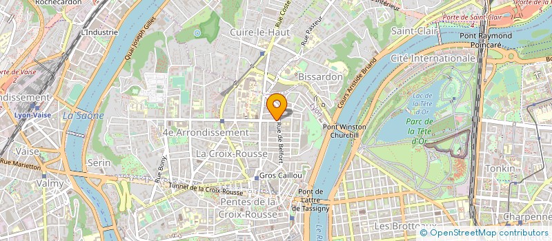 localisation de l'entreprise MONSIEUR BERNARD FOREY à LYON