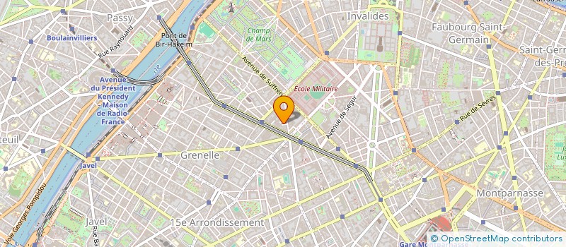 localisation de l'entreprise MONSIEUR BERNARD FORTIN  PARIS