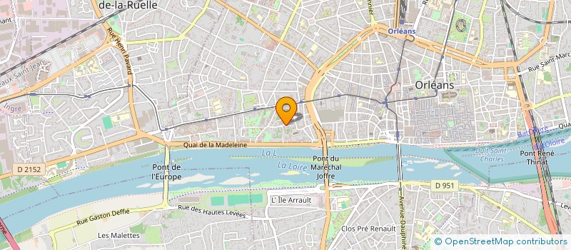 localisation de l'entreprise MONSIEUR BERNARD FOUCHER à ORLEANS