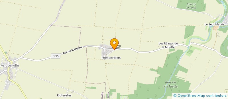localisation de l'entreprise MONSIEUR BERNARD FOUCHER  AUTRUY-SUR-JUINE