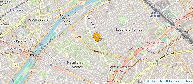 localisation de l'entreprise MONSIEUR BERNARD FOUKE à NEUILLY-SUR-SEINE