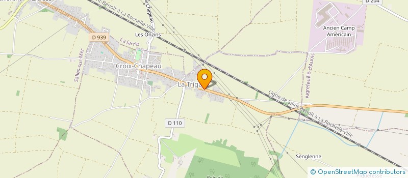 localisation de l'entreprise MONSIEUR BERNARD FOURNIER  CROIX-CHAPEAU