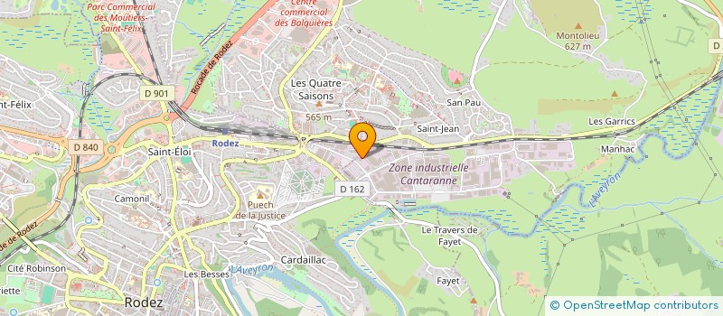 localisation de l'entreprise MONSIEUR BERNARD FRANCOIS à ONET-LE-CHATEAU