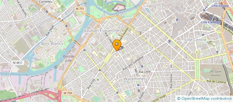 localisation de l'entreprise MONSIEUR BERNARD FRANCOIS à LILLE
