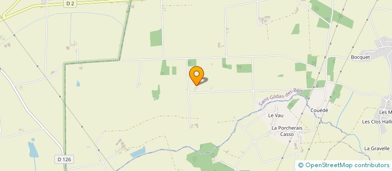 localisation de l'entreprise MONSIEUR BERNARD FREHEL  SAINT-GILDAS-DES-BOIS