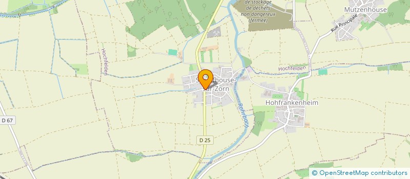 localisation de l'entreprise MONSIEUR BERNARD FRITSCH  KIENHEIM