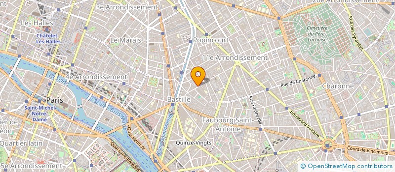 localisation de l'entreprise MONSIEUR BERNARD FROISSANT  PARIS