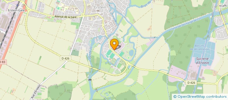 localisation de l'entreprise MONSIEUR BERNARD FURST  ERSTEIN