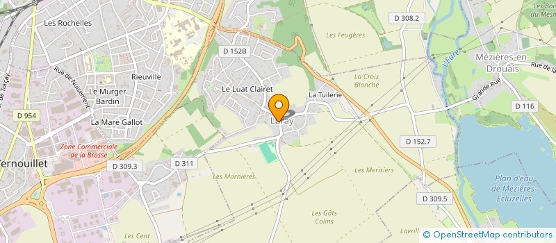localisation de l'entreprise MONSIEUR BERNARD GABENOT à LURAY