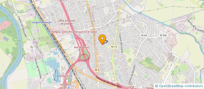 localisation de l'entreprise MONSIEUR BERNARD GAILHARD à TOULOUSE
