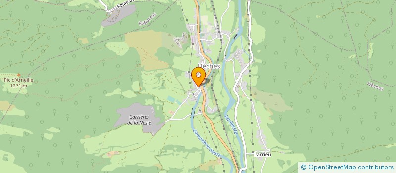 localisation de l'entreprise MONSIEUR BERNARD GALAUP  LA BARTHE-DE-NESTE