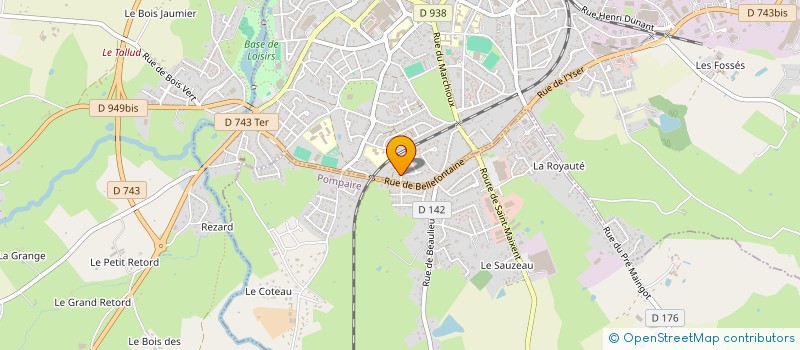 localisation de l'entreprise MONSIEUR BERNARD GALLEZ à PARTHENAY