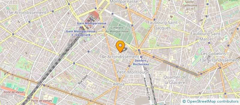 localisation de l'entreprise MONSIEUR BERNARD GALLON  PARIS