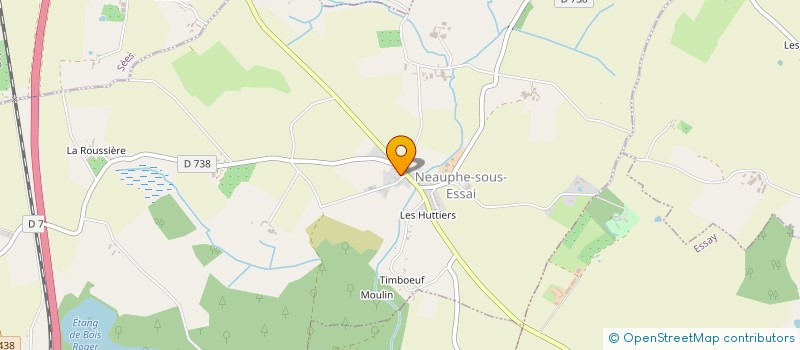 localisation de l'entreprise MONSIEUR BERNARD GARCIA à NEAUPHE-SOUS-ESSAI