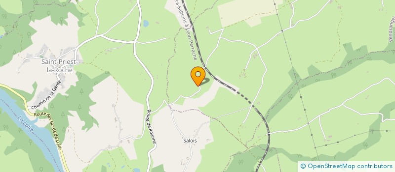 localisation de l'entreprise MONSIEUR BERNARD GARDETTE  VEZELIN-SUR-LOIRE