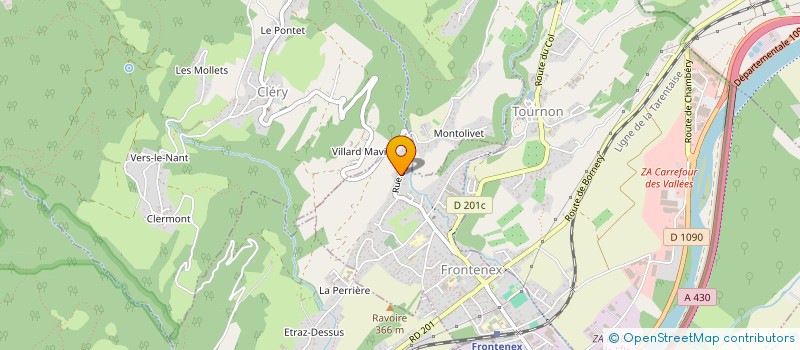 localisation de l'entreprise MONSIEUR BERNARD GARNICA  FRONTENEX