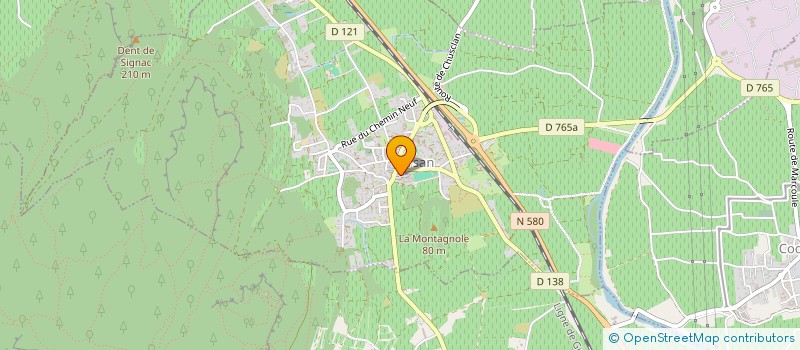 localisation de l'entreprise MONSIEUR BERNARD GASQUET à BAGNOLS-SUR-CEZE
