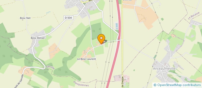 localisation de l'entreprise MONSIEUR BERNARD GATINE  FONTAINE-LE-BOURG