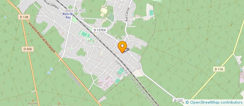 localisation de l'entreprise MONSIEUR BERNARD GAUCHER  BOIS-LE-ROI