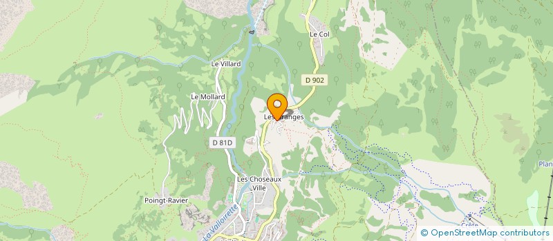 localisation de l'entreprise MONSIEUR BERNARD GAUCHIER  VALLOIRE