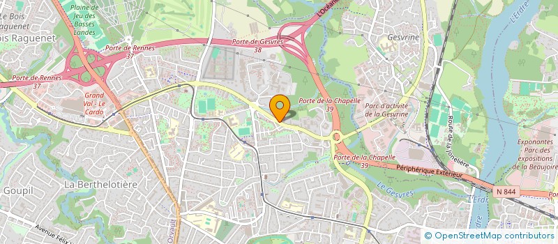 localisation de l'entreprise MONSIEUR BERNARD GAUDEUL  NANTES