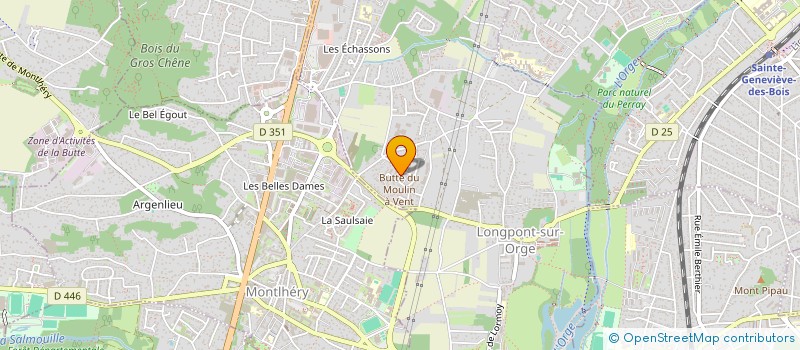 localisation de l'entreprise MONSIEUR BERNARD GAULON  LONGPONT-SUR-ORGE