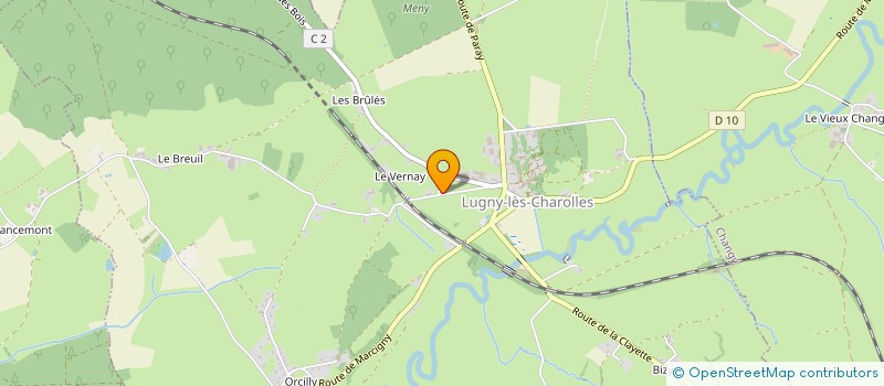 localisation de l'entreprise MONSIEUR BERNARD GAUTHIER  CHAMPLECY