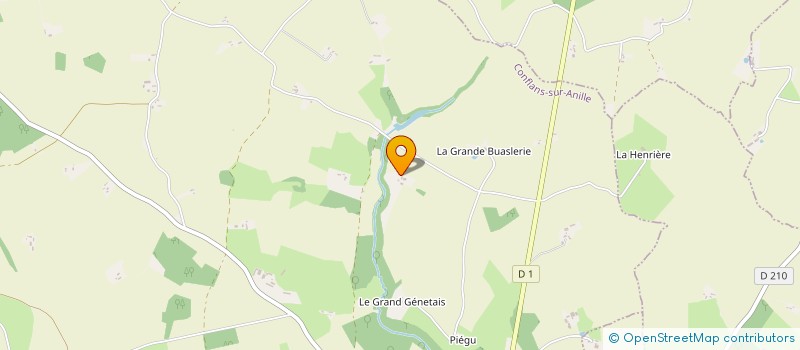 localisation de l'entreprise MONSIEUR BERNARD GAUTIER  CONFLANS-SUR-ANILLE