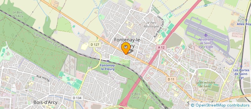 localisation de l'entreprise MONSIEUR BERNARD GAUTIER à FONTENAY-LE-FLEURY