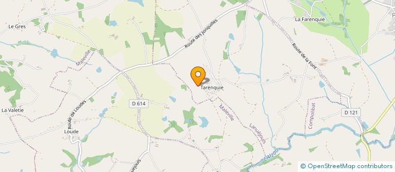 localisation de l'entreprise MONSIEUR BERNARD GELY  DRULHE