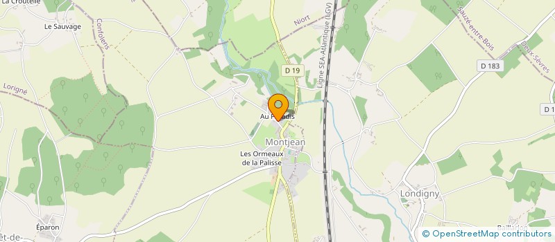localisation de l'entreprise MONSIEUR BERNARD GEOFFROY à MONTJEAN