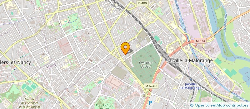 localisation de l'entreprise MONSIEUR BERNARD GERARD  VANDUVRE-LES-NANCY