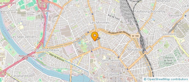 localisation de l'entreprise MONSIEUR BERNARD GERMAIN  TOULOUSE