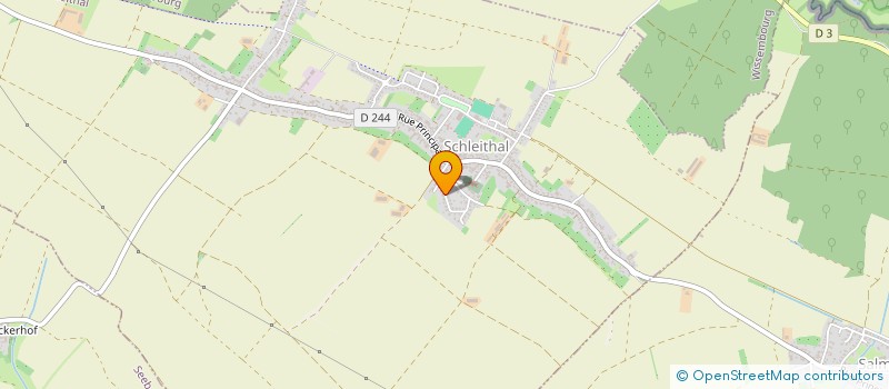 localisation de l'entreprise MONSIEUR BERNARD GERTZ  SCHLEITHAL