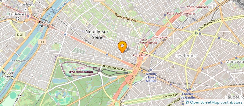 localisation de l'entreprise MONSIEUR BERNARD GILBERT à NEUILLY-SUR-SEINE