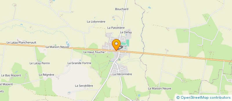localisation de l'entreprise MONSIEUR BERNARD GILLES à PREE-D'ANJOU