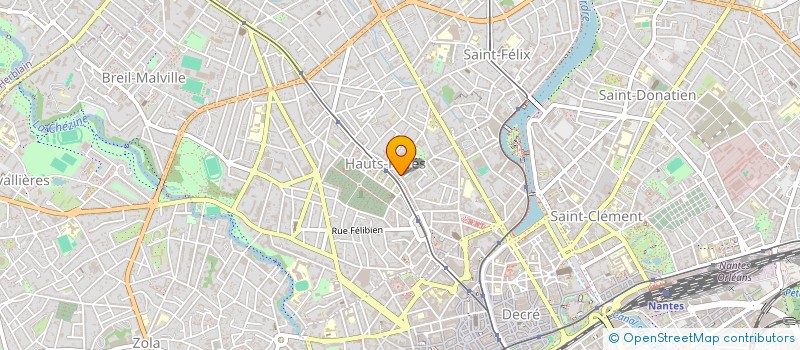localisation de l'entreprise MONSIEUR BERNARD GILLET à NANTES